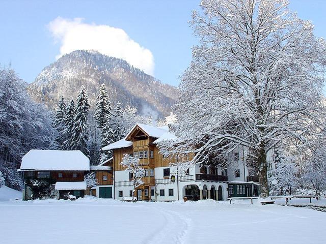 Waldpension Goschlseben Grünau im Almtal Exterior foto