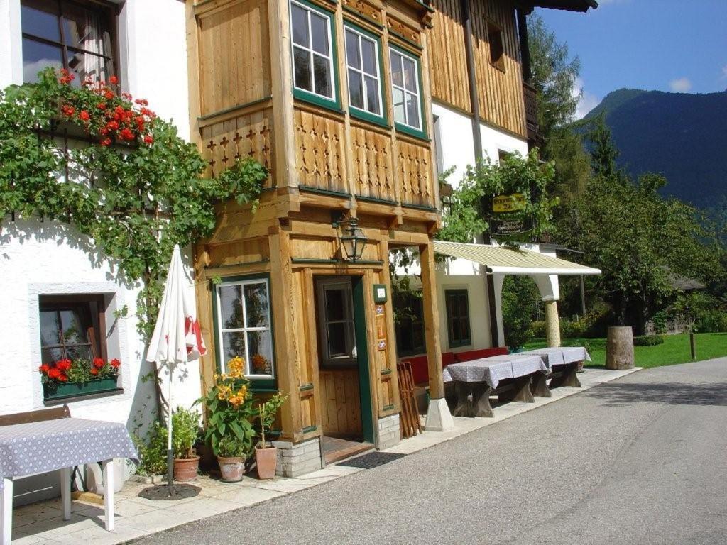 Waldpension Goschlseben Grünau im Almtal Exterior foto