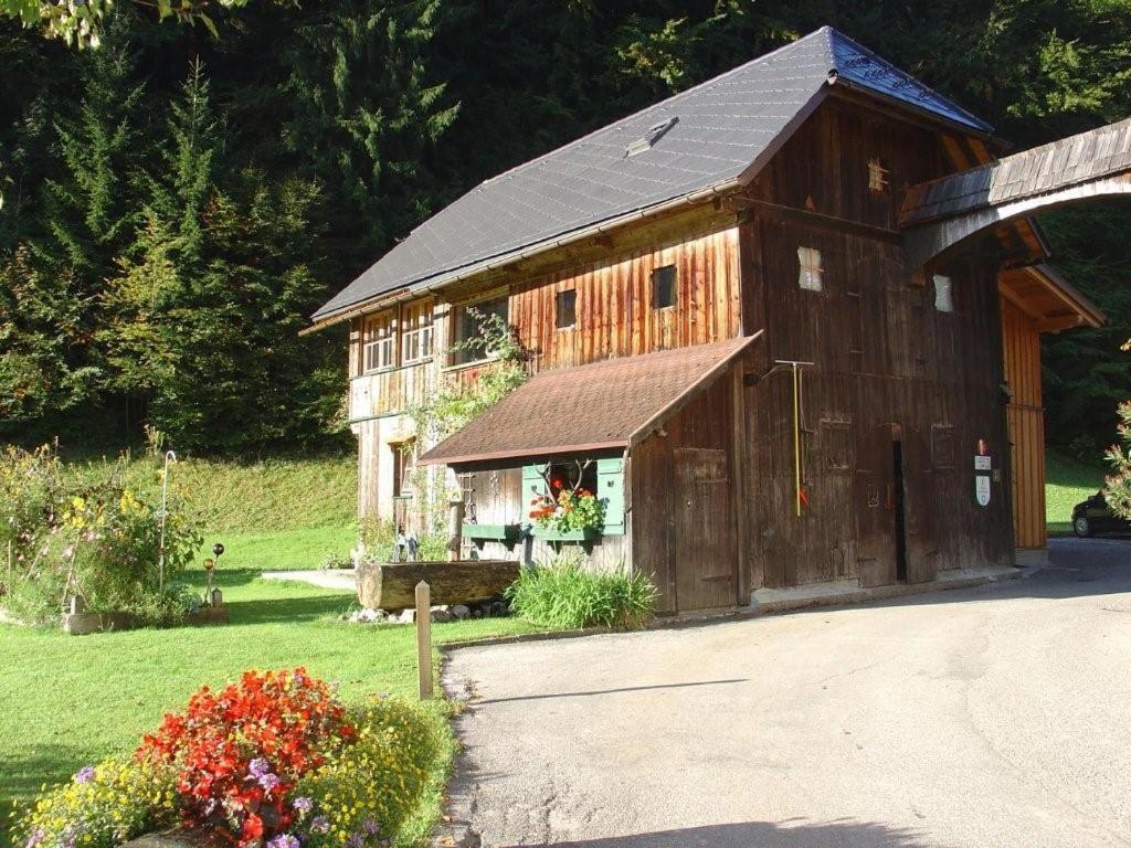 Waldpension Goschlseben Grünau im Almtal Exterior foto